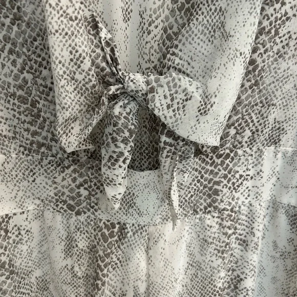 Altar’d State Grey Snake Skin Romper - Picture 3 of 7